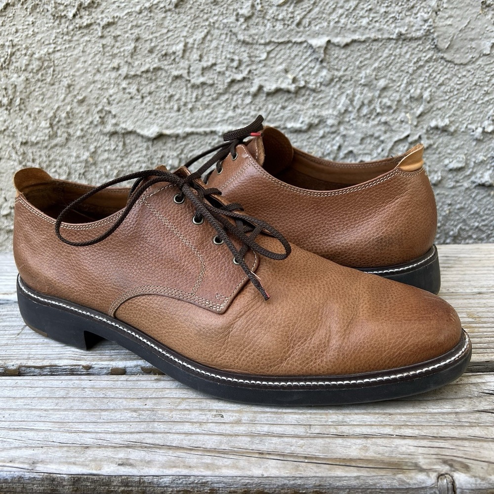 Cole Haan Shoes Men Size 12 Day Plain Toe Oxford Taos Tan